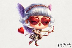 Cupid Anti Valentines Day Clipart PNG Product Image 1