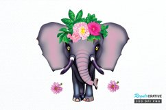 Watercolor Cat Lover PNG Clipart Product Image 1