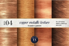 Copper Metallic Texture | Brushed Foil Background Product Image 1