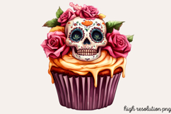 Da de Los Muertos Sublimation PNG Product Image 1