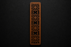 Floral Pattern Wooden Bookmark for Book Lovers Product Image 1