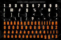 Anoord - Bold Condensed Ligature Sans Font Product Image 11