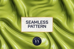 Matcha Liquid Marble, Green Abstract Swirl Digital Paper Product Image 3