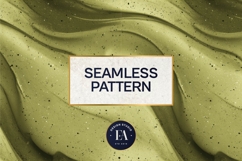 Spilled Matcha Texture, Green Abstract Liquid Digital Paper Product Image 3