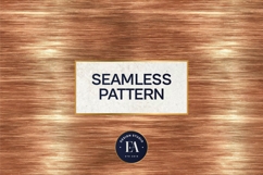 Copper Metallic Texture | Brushed Foil Background Product Image 3