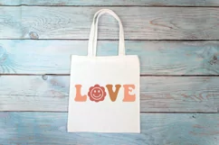 Love Groovy Retro Hippie Vintage Valentine's Day SVG Product Image 3
