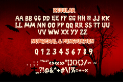 Haunted Palace is a Halloween font Product Image 11