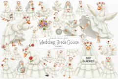 Bride Goose Clipart Product Image 1