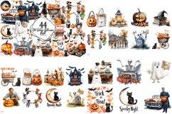 Weird Halloween Clipart Huge Bundle Product Image 8