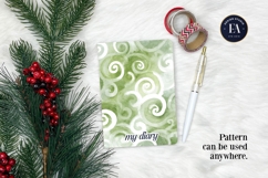 Watercolor Matcha Pattern, Green Wash Texture Product Image 4