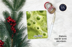 Matcha Foam Texture, Green Bubble Pattern Product Image 4
