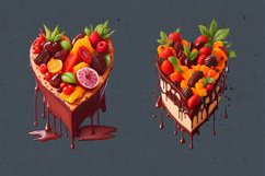 Sweet Hearts. Valentines. PNG sublimation Product Image 5