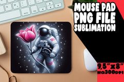 RADIANT MOUSE MAT SUBLIMATION IDEAS, Astronaut Product Image 1