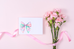 Pastel Cloudy Sky Coquette Bow Clipart Product Image 10