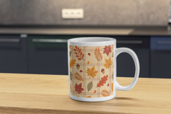 Cozy Fall Plaid Seamless Pattern Digital Paper Product Image 10