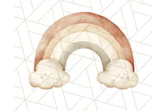 Watercolor Baby Dragon Clipart, Cute Nursery Fantasy PNG Product Image 5