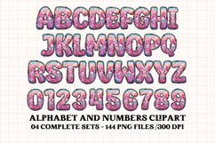 Day of The Dead PNG Alphabet, day of the dead letters doodle Product Image 5