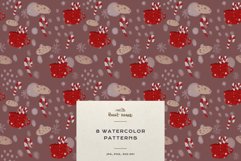 Christmas Patterns Santa Winter Print Digital Paper JPEG Product Image 11