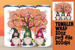 20oz Sublimation Gift Template , Gnomes Product Image 1