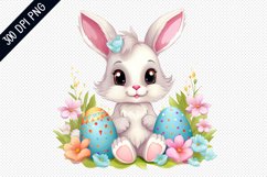 Easter Bunny Sublimation - Bunny Sublimation Design Product Image 1