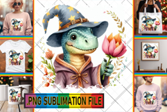 Charming PNG Art for Gifts, Dino Product Image 1