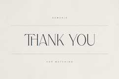 Demeris A Modern Serif Font Product Image 11
