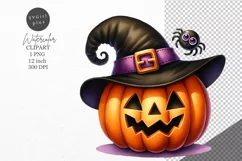 Halloween clipart, Pumpkin clipart, Kids Halloween Product Image 1