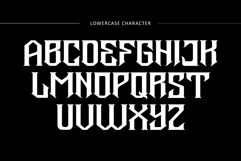 Blackletter Logo Serif - Metal Mesar Product Image 10