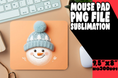 WHIMSICAL mouse MAT Creative Touch, Snowman Product Image 1