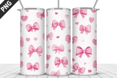 Lovely Hearts Tumbler Design | Valentine&#039;s Day Tumbler Wrap Product Image 4