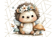 Forest Fairy Garden Creatures PNG, Whimsical Woodland Art Product Image 3