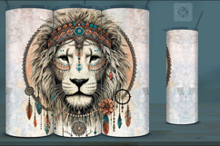 4 Lion Tumbler Sublimation, 20 oz Tumbler Wrap Product Image 5