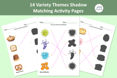 14 Shadow Matching Activity Pages for Toddlers Product Image 1
