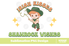 Happy St Patrick&#039;s Day PNG DTF Irish Lucky Leprechaun Beer Product Image 1