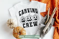 Halloween SVG | Pumpkin Carving Crew SVG | Cousin Halloween Product Image 1