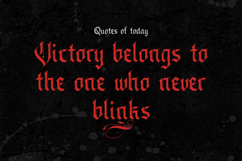Grudge - Gothic Blackletter Typeface Product Image 11
