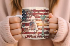 DIY coffee cup graphic for father's day