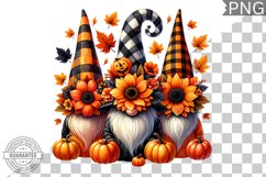 Halloween Gnome Sublimation - Clipart PNG Design Product Image 1