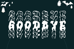 Birdsun Melted Stacked - Playful Drippy Font Product Image 10