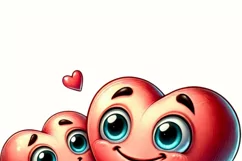 Teacher Hearts PNG Design, School Spirit Sublimation Product Image 2