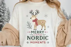 Merry Little Nordic Moments PNG Sublimation Design Product Image 4