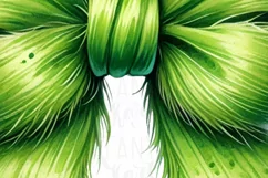 Green Coquette Christmas Bow PNG | Cute Christmas Product Image 5