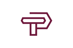 TP or PT Arrow Logo Product Image 1