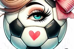 Soccer Mom for Shirt, Coquette Game Day Style, Soccer Design Product Image 5