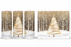 Christmas Tree Tumbler Sublimation. Christmas Tumbler Design Product Image 2