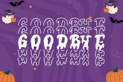 Birdsun Halloween Stacked - Spooky &amp; Playful Display Font Product Image 10