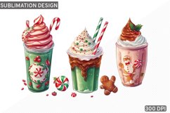 Christmas Coffee PNG Sublimation design Product Image 1