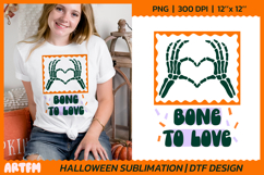 Bone To Love Sublimation | Spooky Halloween DTF Print Product Image 1