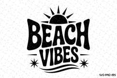 Beach Vibes svg | Summer Svg | Svg Cut Files Product Image 1