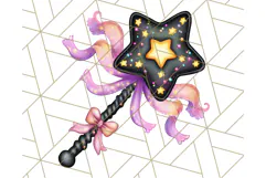 Pastel Goth Halloween PNG Clipart, Creepy Cute Art Product Image 3